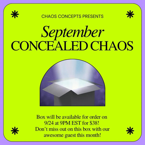 Concealed Chaos - September
